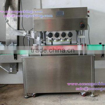 automatic screw glass jar capping machine for production line