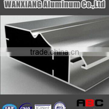 6063 T5 Aluminium profile with PVC wood grain for silding door -GL162