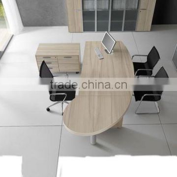 Factory Walnut Wood Executive Table Office Furniture