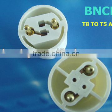 Hot Sales T8 to T5 Adapter/Adaptor used in T8 Luminaire