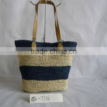 OAK Hot sale newest fashion paper straw beach bag