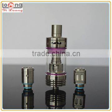 Yiloong new hot khosla sub tank with top air control and triple coil head for ipvd2