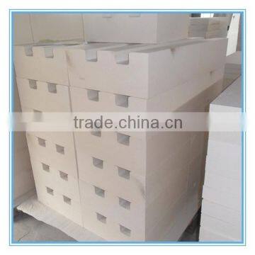 China manufacturer low thermal conductivity fireplace ceramic fiber board