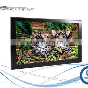 21.5 Inch Wall Mounted Full HD LCD TV Screen for Advertising In Museum/Retail Store