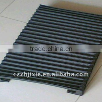 CNC linear guide ways accordion cnc covers