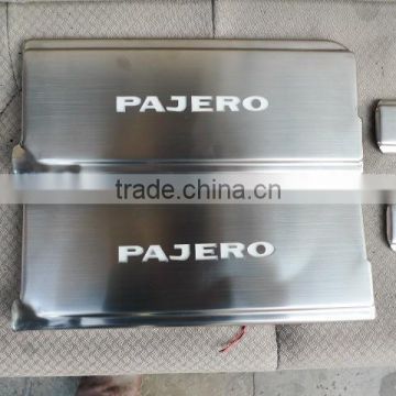 Door sill for Mitsubishi Pajero with LED Stainless steel material