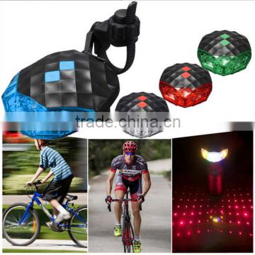 New LED warning light mountain bike taillight safety light