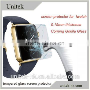 9h hardness tempered glass screen protector tempered glass film for apple watch 38mm