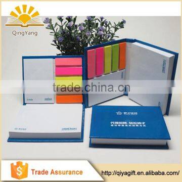 tear off sticky notes with cover gragh paper memo pad notebook with tabs