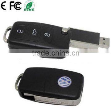 car key shape metal usb flash disk from 64MB-258GB