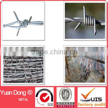 types of barbed wire with real factory(maunfacturer & ISO9001)
