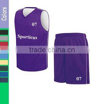 Purple Basketball Uniform SL-RK-01