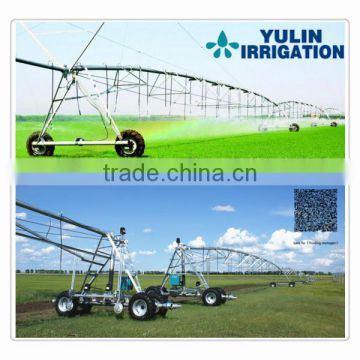 Yulin China Farm sprinkler Linear Move four wheel irrigation machine