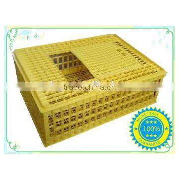 more than 12 pieces space cages plastic chicken cages for transport chicken