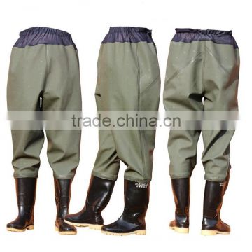 China hot sale fishing accessory/fishermen waist high waders/waist high pond waders