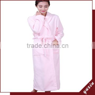 Hotel bathrobe 100% cotton Fleece robe Towel Robe Breathable Hotel BathRobe RS009