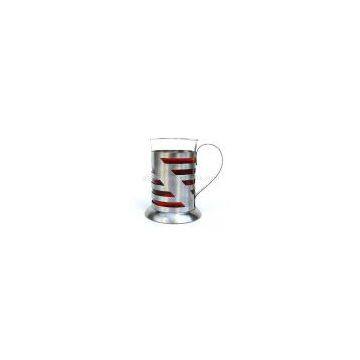 Sell Stainless Steel and Glass Coffee / Tea Mug