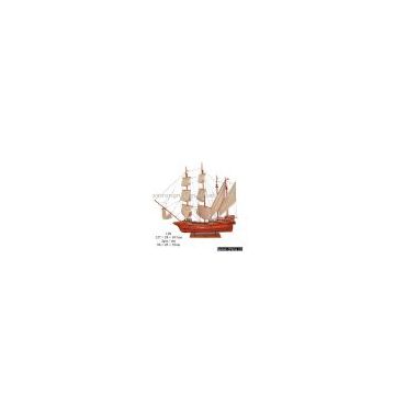 wooden sailing ship HM-128