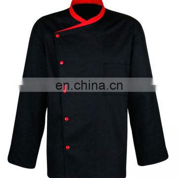 100%cotton Long-sleeve fashion chef uniforms / kitchen chef jacket
