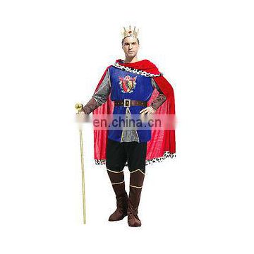 High quality madagascar king costume, prince costume funny cosplay carnival costume for adult men AGM2013