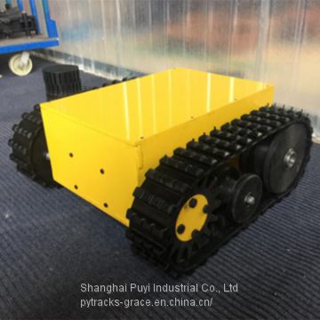 2017 New Design Rubber Track Undercarriage 600mm*600mm*257mm