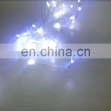 Outdoor Decoration 100 Leds Low Voltage With Battery Box Led Copper String Light