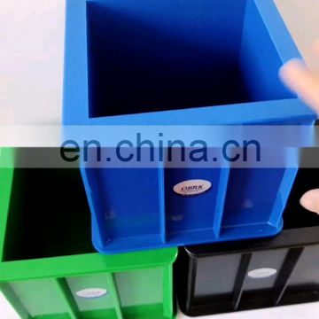 150x150x150mm  green fiberglass 150*150*150mm Concrete test cube mould