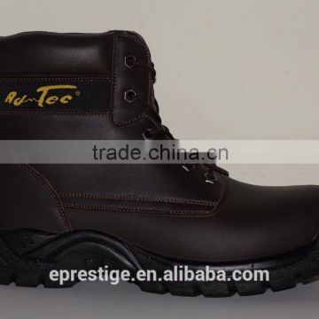 2015 PU injected leather safety boots