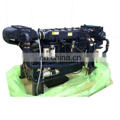 Brand new  Weichai water-cooled 176KW 240HP 6 cylinders boat motor ship engine