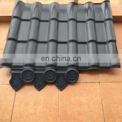 Building material ASA synthetic resin material roof tile/ sheet/ panel for industry villa home
