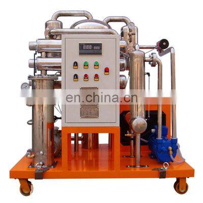 Automatic Oil Cleaning Machine Phosphate Ester Fire Resistance Oil Regeneration Machine
