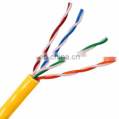 Factory Price lan Cable ISO9001 certificated LSZH jacket  UTP Cat5e network cable cat5