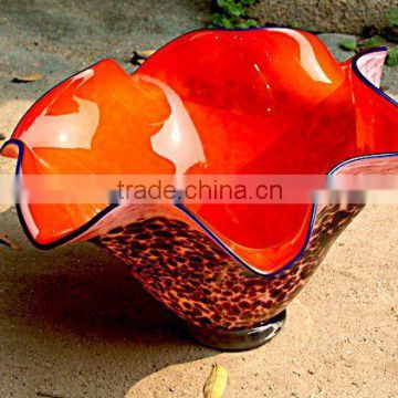 Colored Glaze Glass Bowls