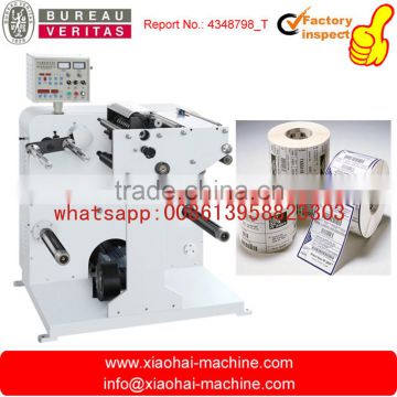 High Speed Slitting Machine for Sticker label With Double Rewinder Shaft,easy change