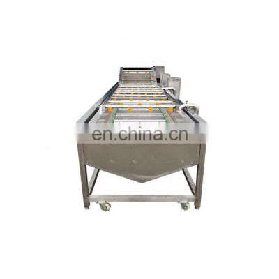 Stainless Steel Vegetable Cleaning Potato Dewatering Machine Veggie Washing Processing Line