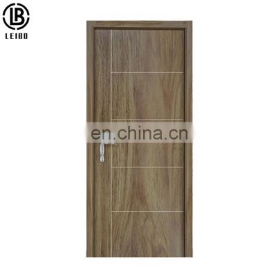 MDF Door Manufacturing Interior Wood Grain HPL Laminated Flush Door