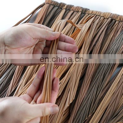Natural Sustainable Sustainable Plastic Thatch Uv Resistant For Roof