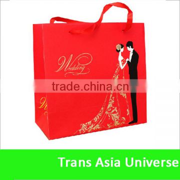 Promotional Imprinted Shopping Bag with Die Cut Handle