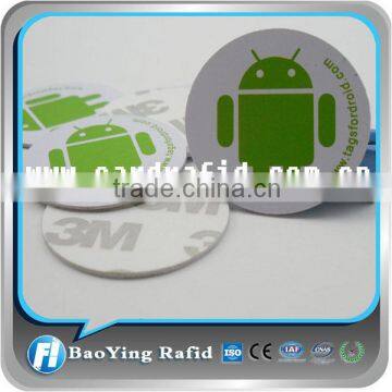 PVC RFID coin disc tag for inventory control