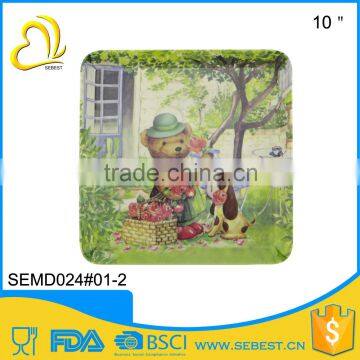 Factory direct sale melamine dinnerware square plastic trays                        
                                                                                Supplier's Choice