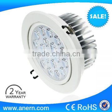 High power durable 12W low profile led ceiling light