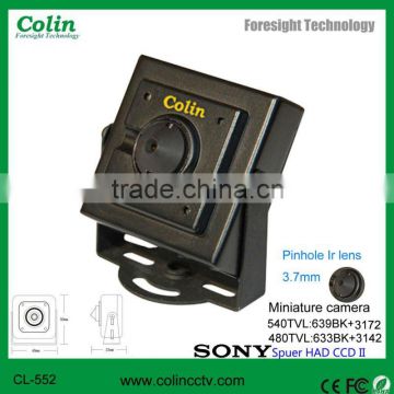 With Audio function cctv pinhole camerawith metal housing