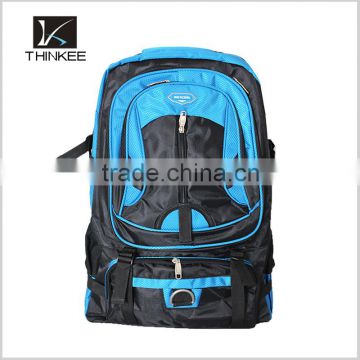 Custom design logo hiking waterproof men's sports backpack school travelling bagback
