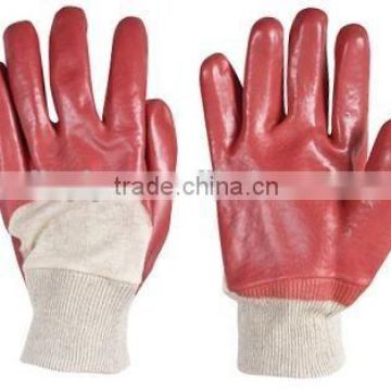 [Gold Supplier] HOT ! PVC coated safety gloves, waterproof work gloves