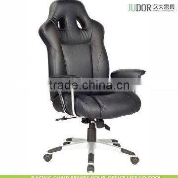 Best selling executive office racing chair with chrome armrest