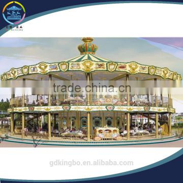 Double-floor carousel with 88seats