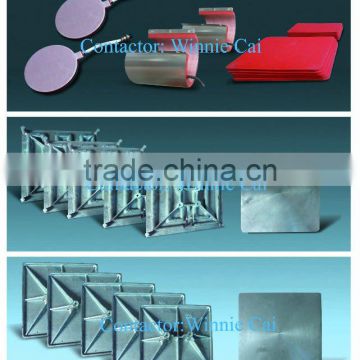 Different sizes of silicon pad heating plate