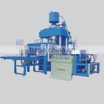 Fujian static pressure hydraulic vibrated unburned brick making machine LS-4000