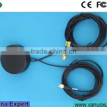 Hot Selling High Gain 29db CDMA Combined USB GPS Antenna For Android Tablet With TNC Connector