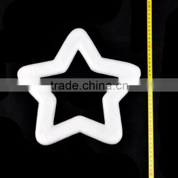 DIY 290mm white hollow polystyrene star